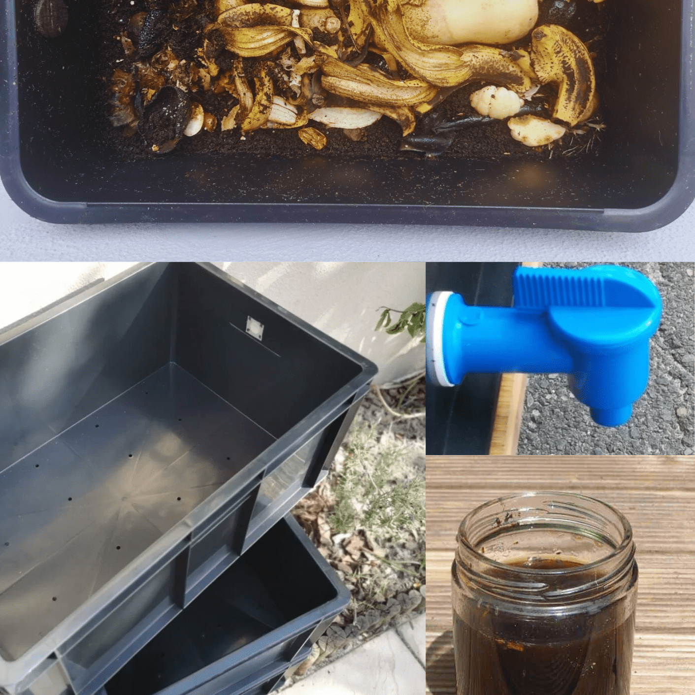 Worm Bin (45L) with worms - Image 3